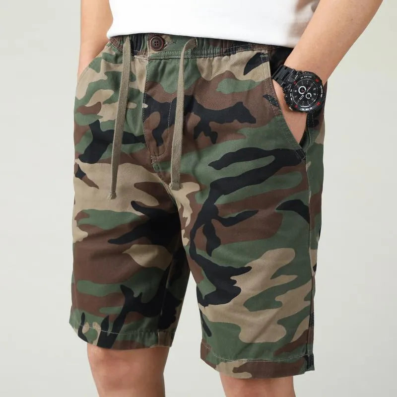 Straight Sports Leisure Five-point Workwear Cotton Camouflage Short Pants