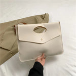 Women's Versatile Handheld Tote Bag With Large Capacity Envelope Handbag