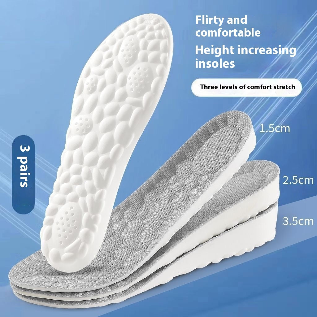 Inner Heightening Shoe Pad Sneakers Heightening Insole heel inserts for shoes