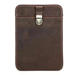 Portable Vintage Horse Leather Travel Cigarette case Cigar wallet