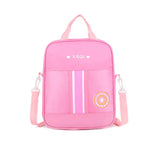 Primary School Children Burden-relieving Trolley Backpack Lunch Box Bag for Kids