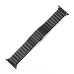 Replaceable Stainless Steel Apple Iwatch Black Chain Watch Band