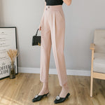 Tapered Trousers Women's Slim Harem Suit Trousers