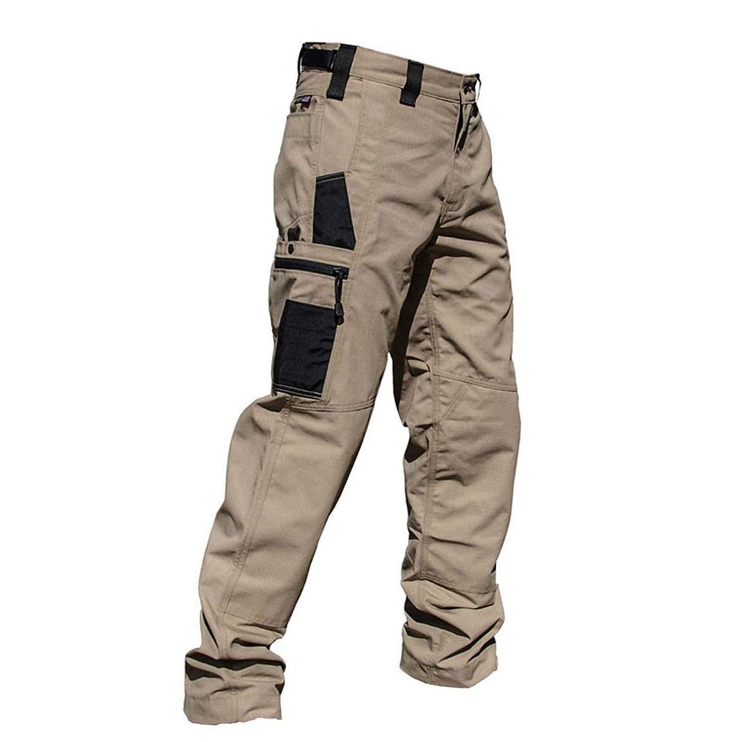 Beetle Outdoor Tactics Men's Spring Fall Breathable Wearable Multi-pocket Loose Camouflage Cargo Pants