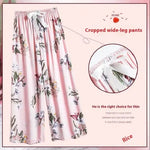 Cotton Silk Pajama Lounge trouser Pants Summer Women