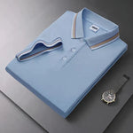 Summer Men's Polo Shirt Lapel T-shirt Collar T-shirt for Men