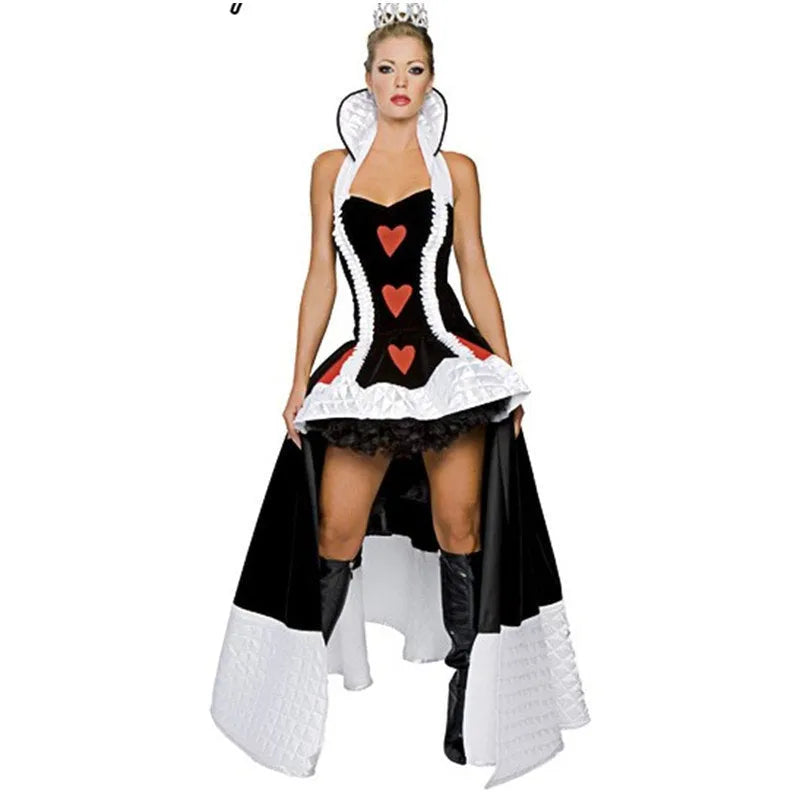 Costume da outfit della regina principessa per il cosplay di Halloween