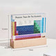 Acrylic Periodic Table: Real Element Samples + Light Base - EX-STOCK CANADA