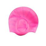 Adults Swimming Silicone Unisex Long Hair Waterproof Caps - EX-STOCK CANADA