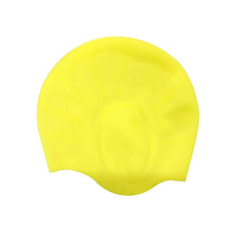 Adults Swimming Silicone Unisex Long Hair Waterproof Caps - EX-STOCK CANADA