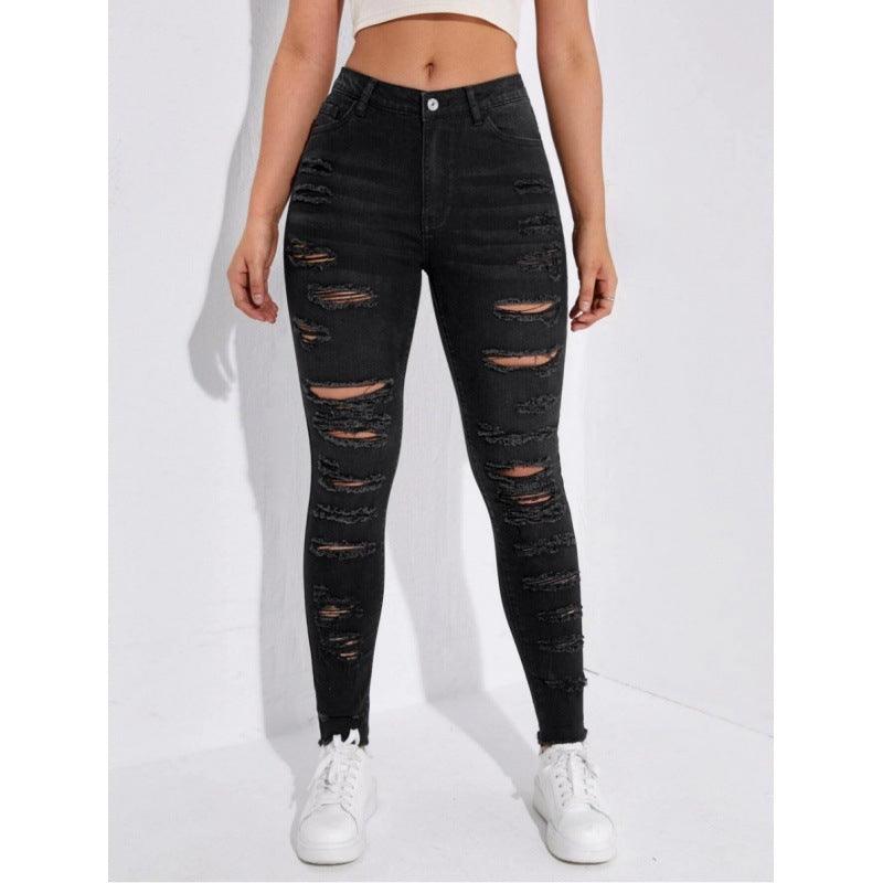 All-match Skinny Denim Trousers For Women - EX-STOCK CANADA