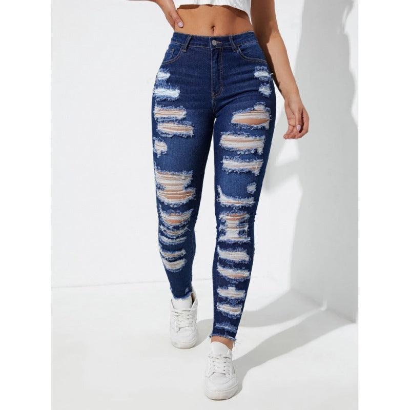 All-match Skinny Denim Trousers For Women - EX-STOCK CANADA