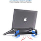 Alum. Portable Laptop Stand: Ventilated, Ergo Holder - EX-STOCK CANADA