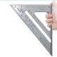 Aluminum alloy woodworking measuring square tool - EX-STOCK CANADA