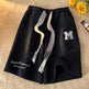 American High Street Fashionable Large Trunks Loose Sports And Leisure Middle Pants - EX-STOCK CANADA