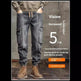 American Retro Ankle-tied Jeans Men - EX-STOCK CANADA