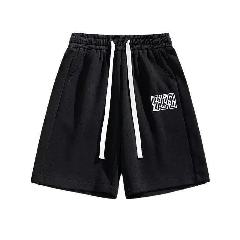 American Retro Shorts Male Student Hong Kong Style Trendy Fashion Fifth Pants Casual - EX-STOCK CANADA