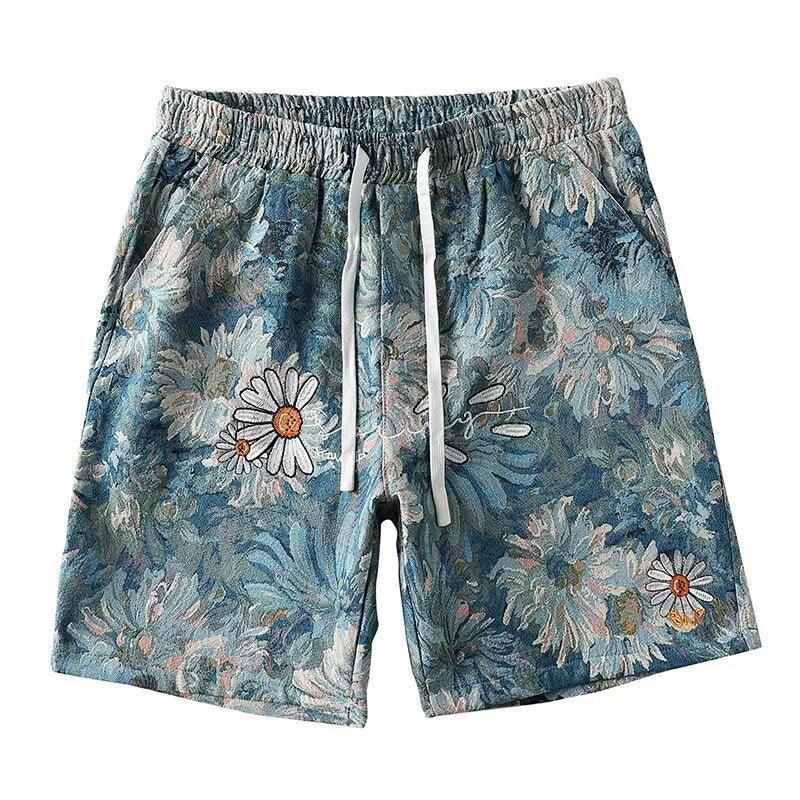 American Retro Shorts Men's Summer Japanese Ins Beach Pants - EX-STOCK CANADA