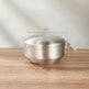 An Adorable Stainless Steel with Golden Tape Tureen Bowl - EX-STOCK CANADA