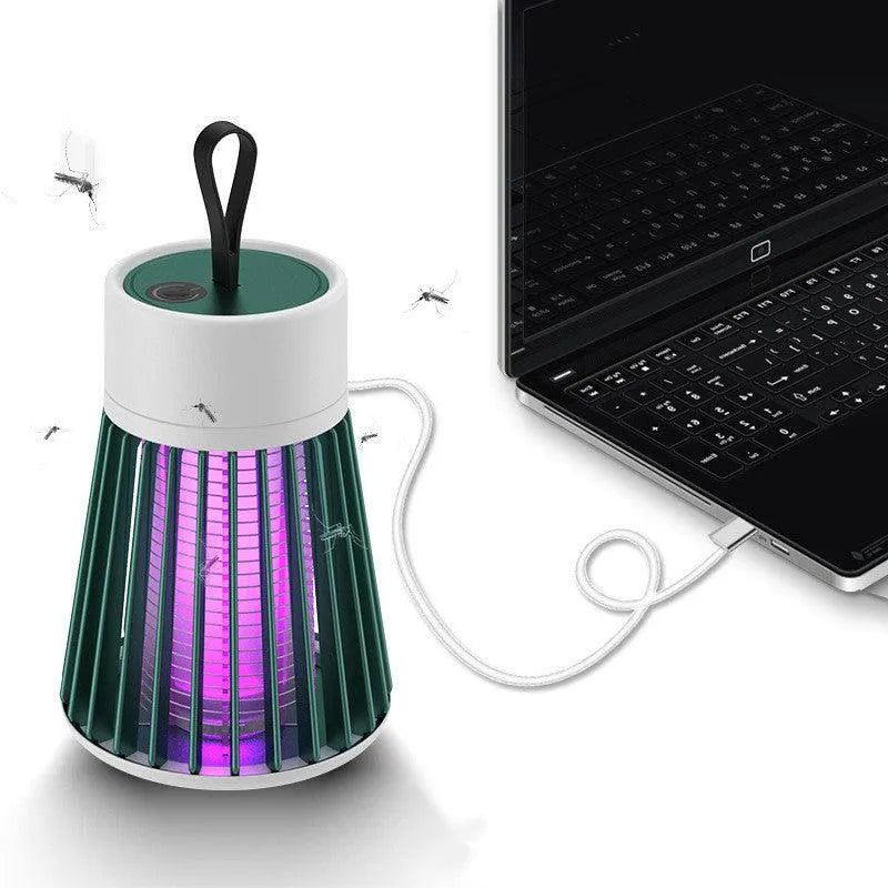 Anti Mosquitoes Portable Electric Mosquito Killer Lamp USB Insect Killer LED Mosquito Trap Bug Zapper Repellent - EX-STOCK CANADA