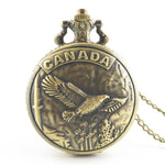 Antique Large Bird Arrow Vintage Pocket Watch - EX-STOCK CANADA