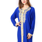 Arab Embroidered Lace Dress Dress - EX-STOCK CANADA