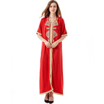 Arab Embroidered Lace Dress Dress - EX-STOCK CANADA