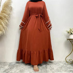 Arab Fashion Dress At Hem For Women - EX-STOCK CANADA