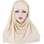 Arab Lady Fashion Patch Hijab - EX-STOCK CANADA