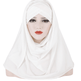 Arab Lady Fashion Patch Hijab - EX-STOCK CANADA