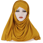 Arab Lady Fashion Patch Hijab - EX-STOCK CANADA