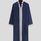 Arab Long Sleeved Solid Color Casual Robe - EX-STOCK CANADA