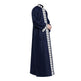 Arab Long Sleeved Solid Color Casual Robe - EX-STOCK CANADA