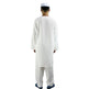 Arab Men's New Cotton Hemp Embroidery Liturgy Embroidered Hui Men's Suit Two Piece Wholesale - EX-STOCK CANADA