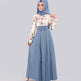 Arab Print Dress Arab Hot Style - EX-STOCK CANADA