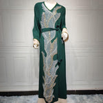 Arab Robe Sequin Embroider Fashion - EX-STOCK CANADA