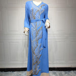 Arab Robe Sequin Embroider Fashion - EX-STOCK CANADA