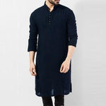Arab Style Fashion Simple Long Men's Shirt Arab Robe - EX-STOCK CANADA