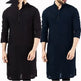 Arab Style Fashion Simple Long Men's Shirt Arab Robe - EX-STOCK CANADA