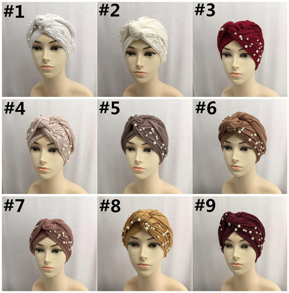 Arab turban hat cotton jersey turban hat - EX-STOCK CANADA