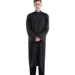 Arab Two-piece Solid Color Men's Robe - EX-STOCK CANADA