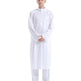 Arab Two-piece Solid Color Men's Robe - EX-STOCK CANADA