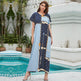 Arab Women's Dress Short Sleeve Loose Hem - EX-STOCK CANADA