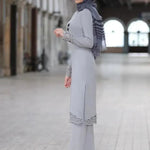 Arab women's suit abaya two-piece suit - EX-STOCK CANADA