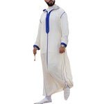 Arabic Long Men's Hooded Shirt Robe - EX-STOCK CANADA