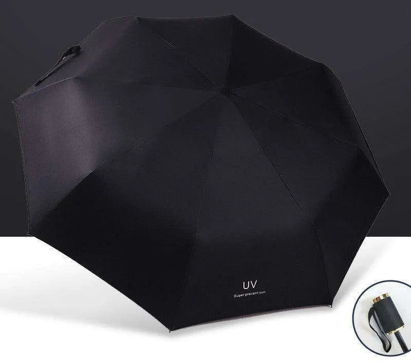 Automatic Lady's Rain & Sun Folding Umbrella - EX-STOCK CANADA