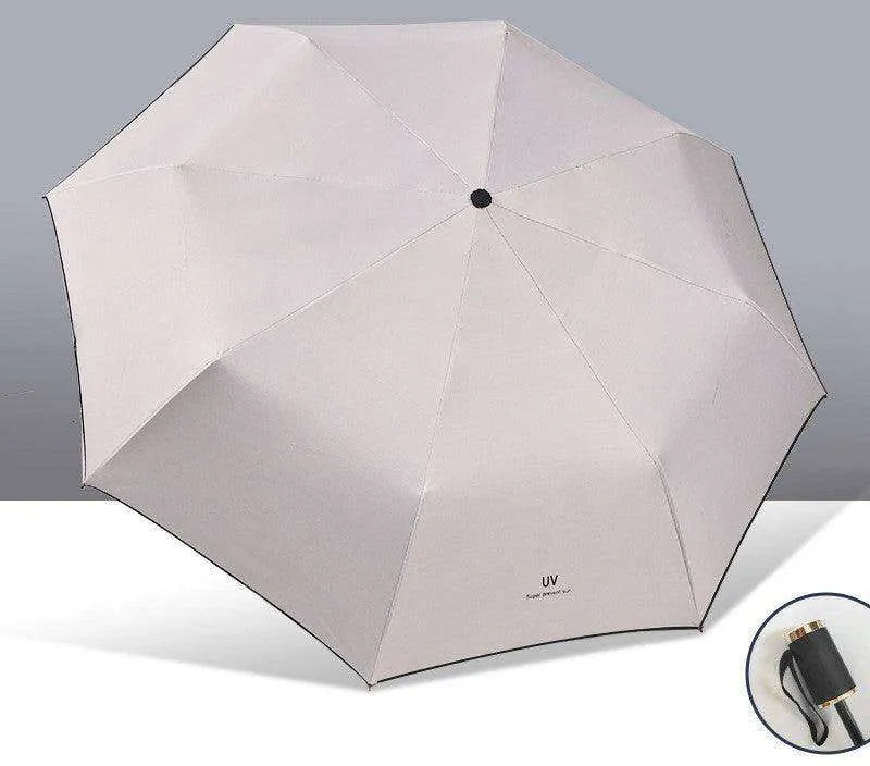 Automatic Lady's Rain & Sun Folding Umbrella - EX-STOCK CANADA