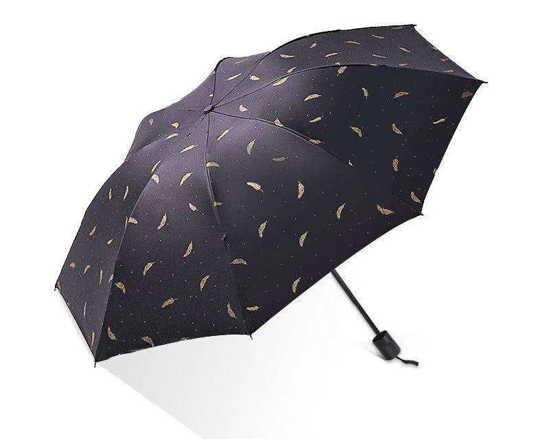 Automatic Lady's Rain & Sun Folding Umbrella - EX-STOCK CANADA