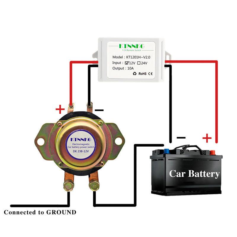 Automotive Leakage Electromagnetic Leakage Circuit Breaker Intelligent Power Supply Remote Control - EX-STOCK CANADA