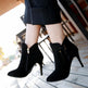 autumn and winter women's new short boots, high heels, high heels, women's shoes, Martin boots and European boots - EX-STOCK CANADA